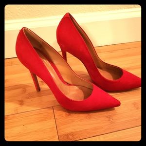 Schutz Red Silletto Pumps